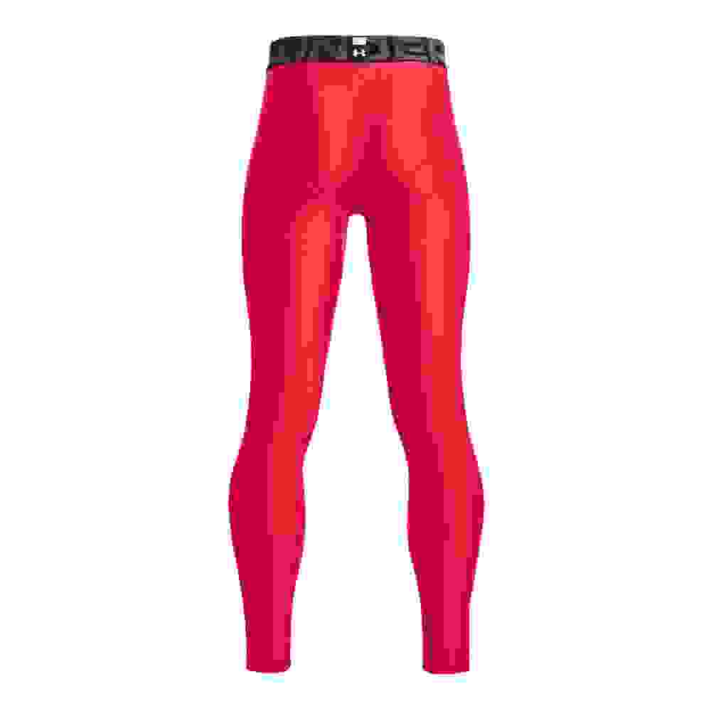 Under Armour Heat Gear Big Boys' Red Leggings